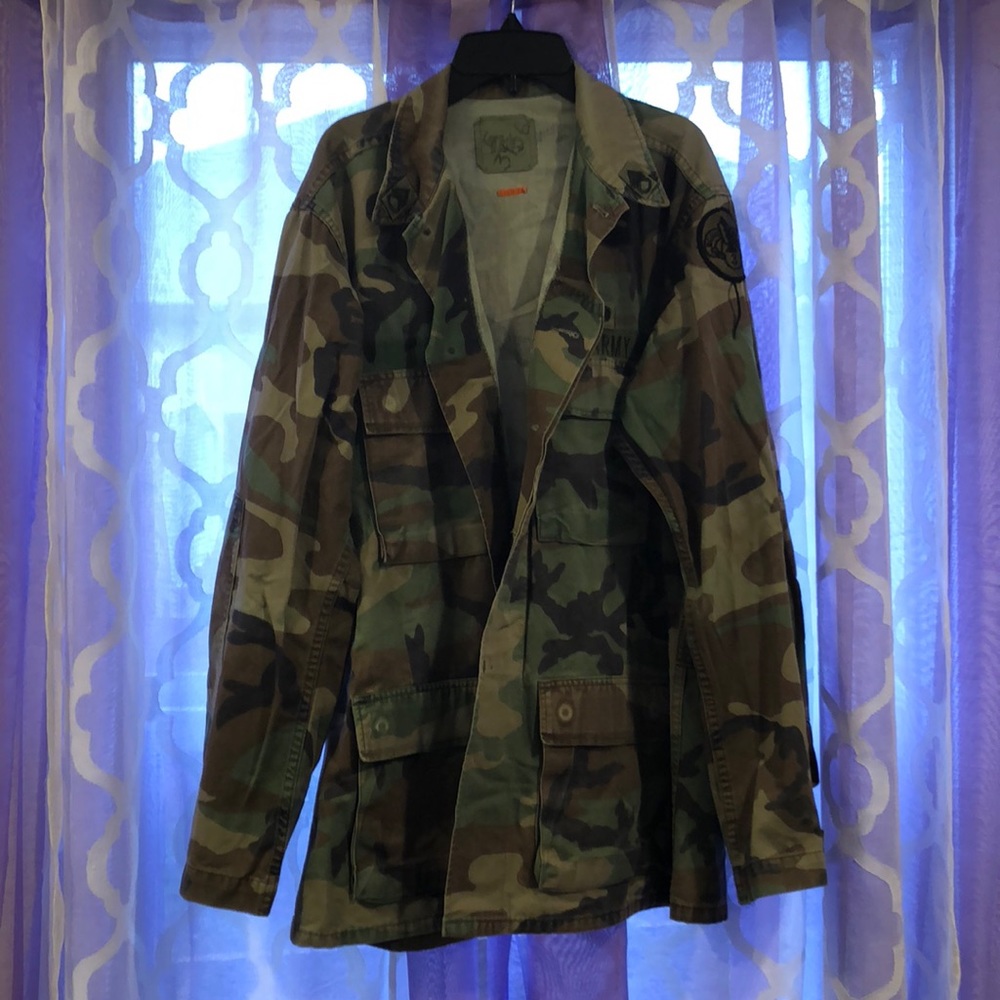 Oversized army coat